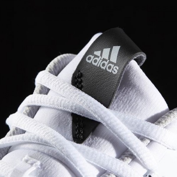 Adidas Crazy Hustle Homme Footwear White/Silver Metallic/Lgh Solid Grey Basketball Chaussures NO: BW0559